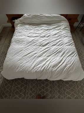 Fieldcrest Luxury Egyptian Cotton Goose Down King Comforter